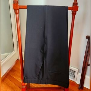 Essyshe dress black, plain front pants 36W x 32 L